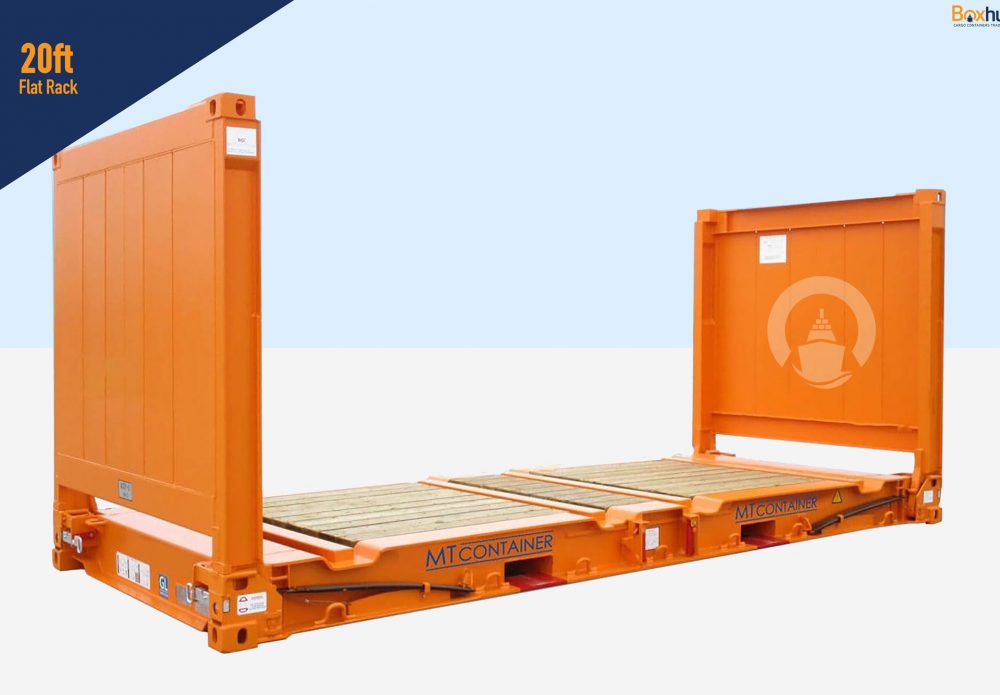20 Feet Flat Rack Container