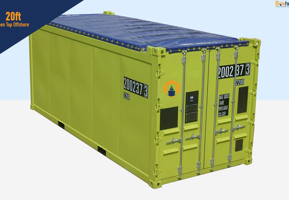 20-Feet Open Top Offshore Container