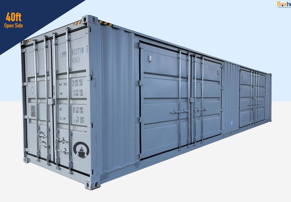 40-Feet Open Side Container